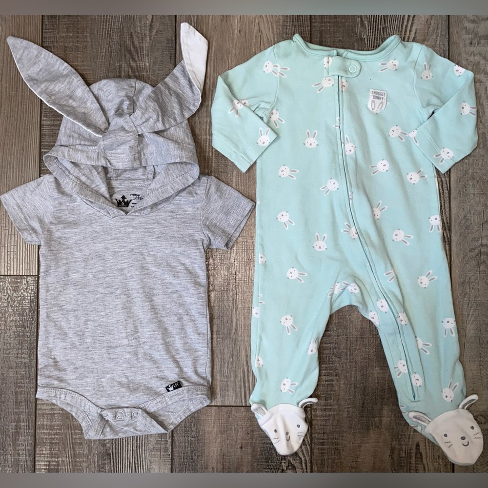 🐰 Boy’s Easter Bunny Clothing Bundle 6M 🐣